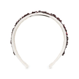 ERDEM 1201iobe ivory/burgundy