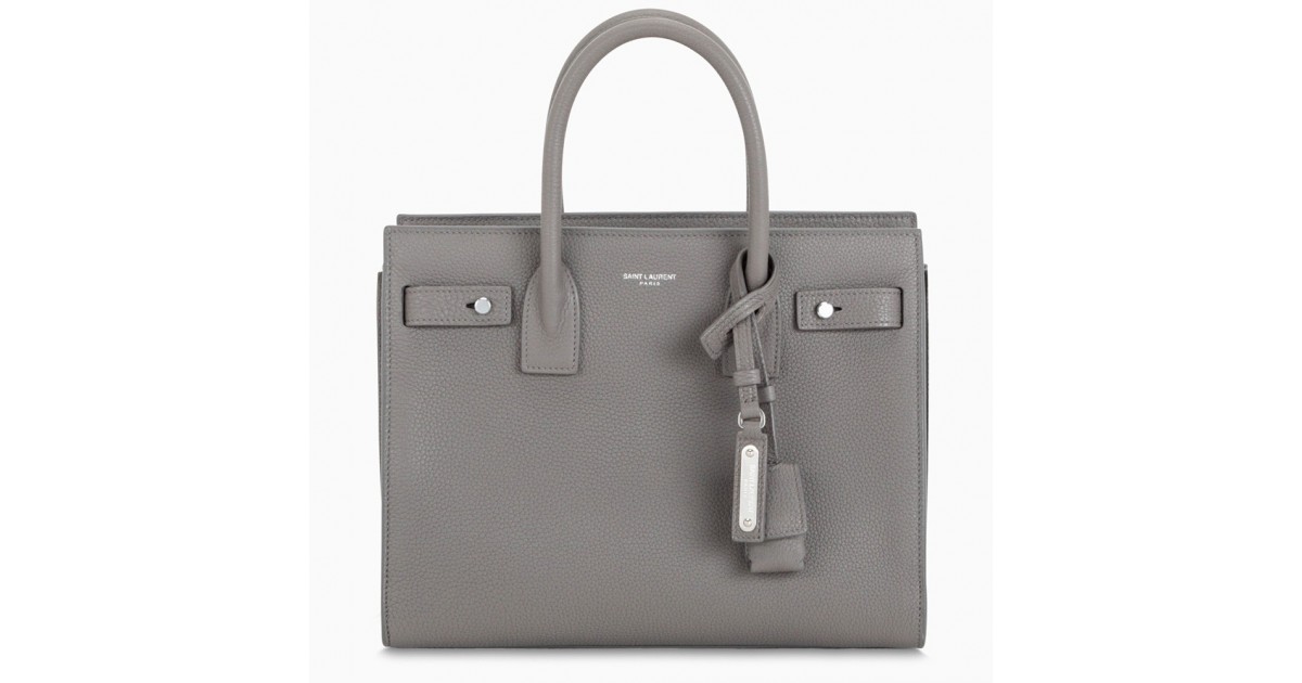 gray bag