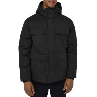 Only & Sons Cappotti Parka Uomo Black