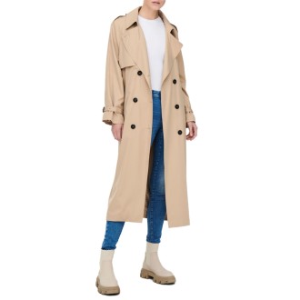 ONLCHLOE TRENCHCOAT DOUBLE B. OTW NOOS TANNIN