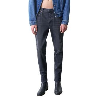 Haikure Pantaloni Uomo Cleveland Paint Mid Black
