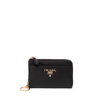 Prada Saffiano Leather Keychain