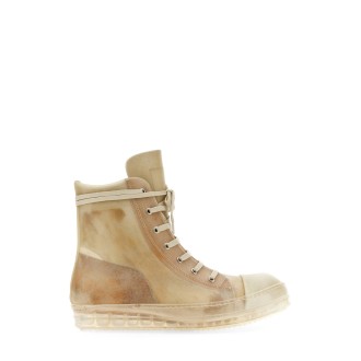 rick owens leather sneakers