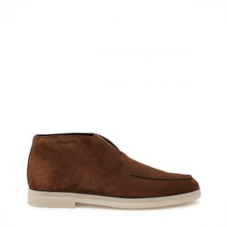 Church's - Brown Suede Girvan Slip-on Boots