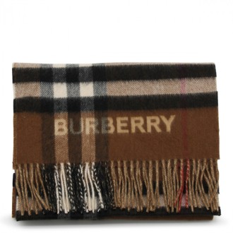 Burberry - Archive Beige Check Cashmere Scarf