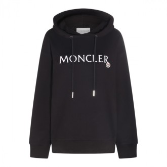 Moncler - Black Cotton Sweatshirt