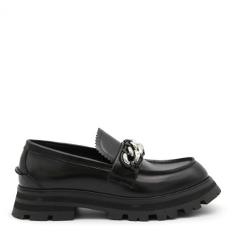 Alexander Mcqueen - Black Leather Loafers