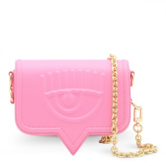 Chiara Ferragni - Pink Faux Leather Crossbody Bag