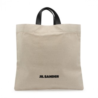Jil Sander - Beige Leather Tote Bag