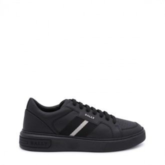 Bally - Black Leather Sneakers