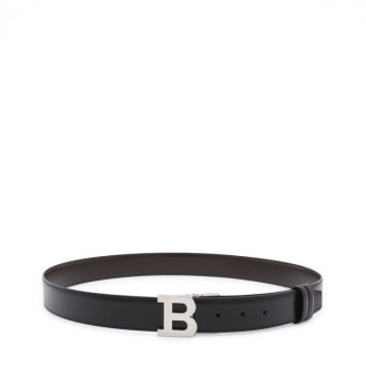 Bally - Black Leather Belt