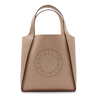 Stella Mccartney - Light Pink Faux Leather Tote Bag