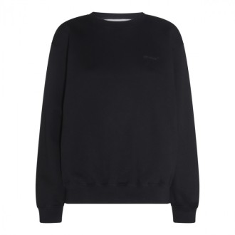 Off-white - Black Cotton Sweatshirt