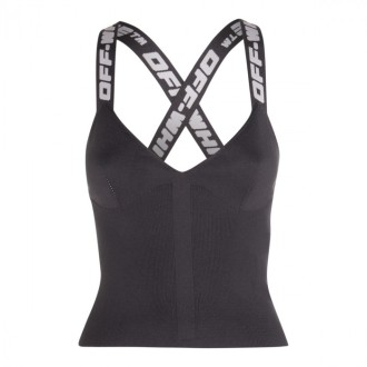 Off-white - Black Vest Top