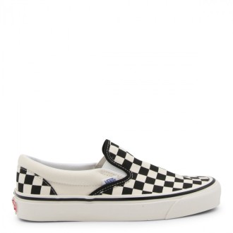 Vans - White And Black Canvas Sneakers