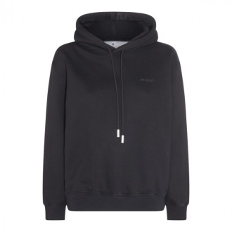 Off-white - Black Cotton Sweatshirt