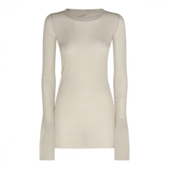 Rick Owens - Beige Cotton T-shirt