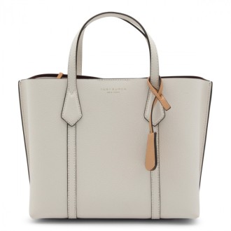 Tory Burch - Ivory Leather Perry Tote Bag