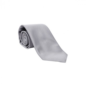 Zegna - Grey Silk Tie