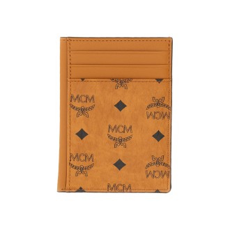 mcm wallet with logo