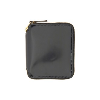 comme des garcons wallet shiny leather wallet