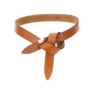 isabel marant smooth leather belt