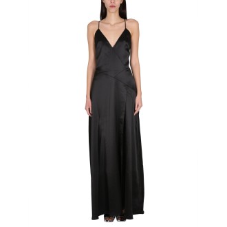 rotate birger christensen v-neck dress