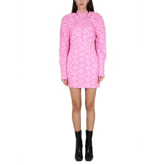 rotate birger christensen jacquard dress