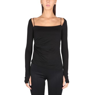 helmut lang viscose tops.