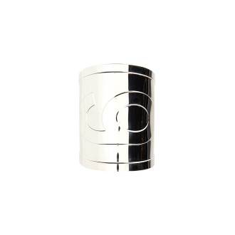 mm6 maison margiela rigid logo bracelet