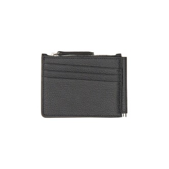 maison margiela wallet with contrasting stitching