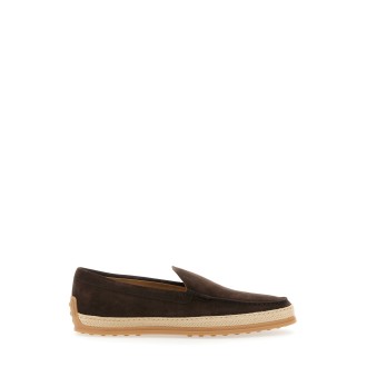 tod's leather loafer