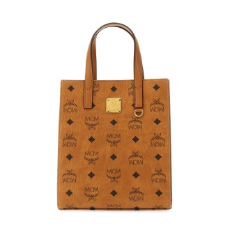 mcm aren tote mini bag