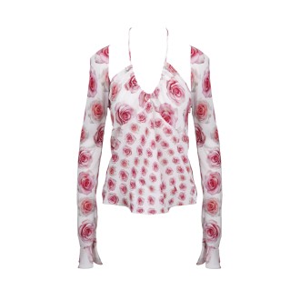 Vivetta Flower Print Viscose Blouse 42