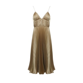 Prada Pleated Midi Dress 42