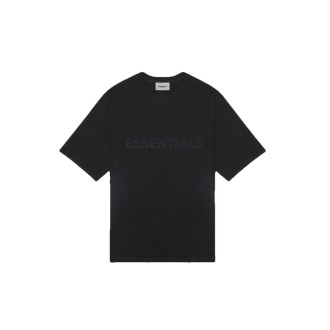 Fear of God Essentials Boxy T-Shirt Applique Logo Dark Slate/Stretch Limo/Black