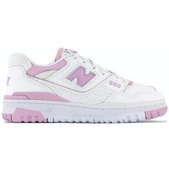 New Balance 550 White Bubblegum Pink (W)