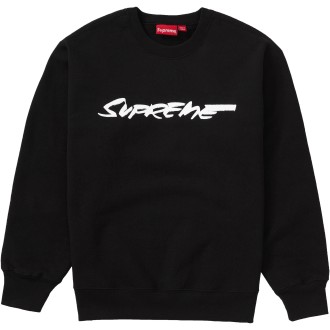 Supreme Futura Logo Crewneck Black