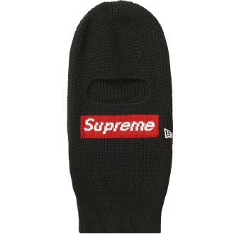 Supreme New Era Box Logo Balaclava Black