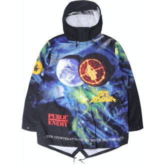 Supreme UNDERCOVER/Public Enemy Taped Seam Parka Multi