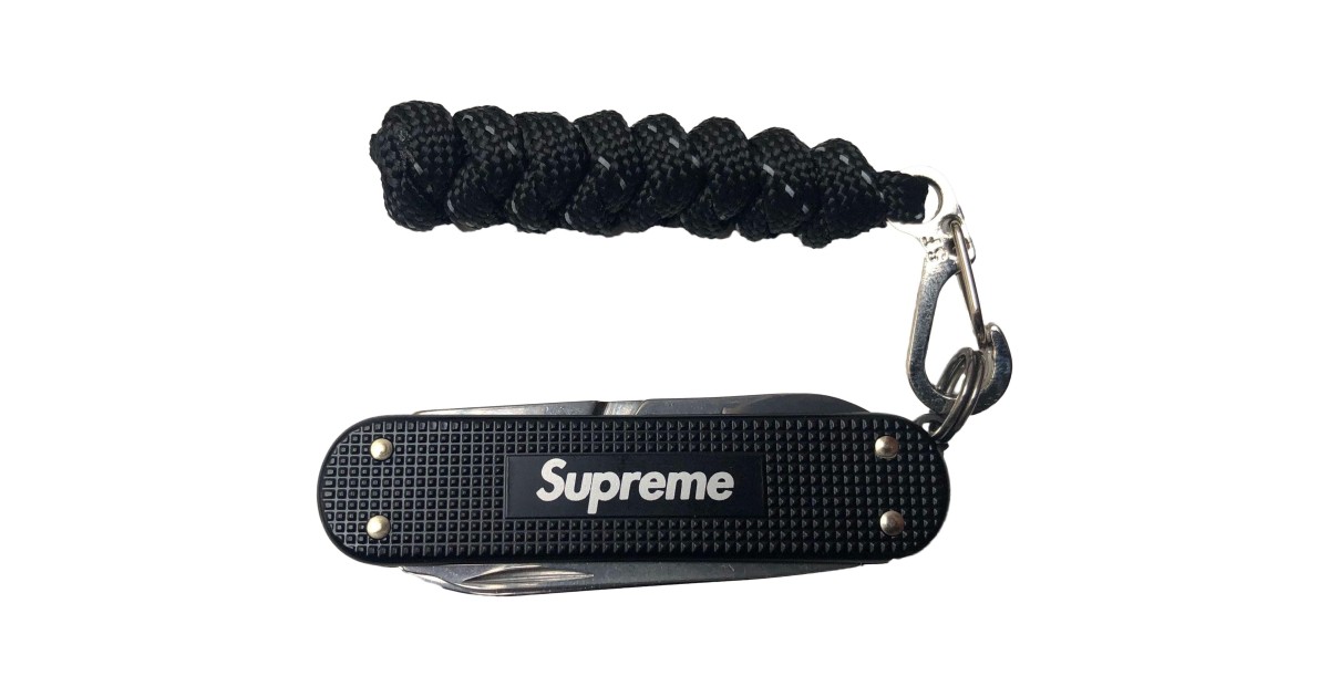 Supreme Victorinox Classic Alox Knife Black | SHOPenauer