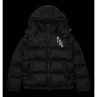 Trapstar Shooters Hooded Puffer Black/Reflective