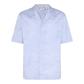 Off-white - Light Blue Cotton Shirt