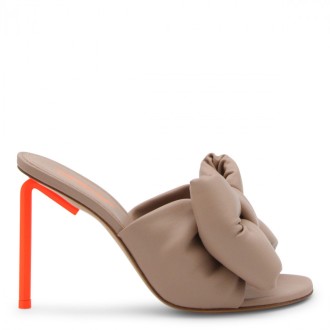 Off-white - Beige And Orange Leather Allen Sandals