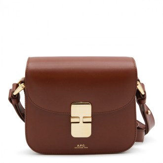 A.p.c. - Noisette Leather Grace Shoulder Bag