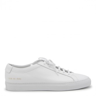 Common Projects - White Leather Original Achilles Sneakers