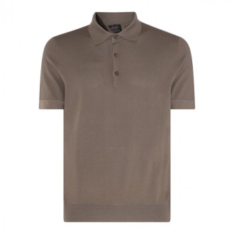 Brioni - Olive Green Cotton Polo T-shirt