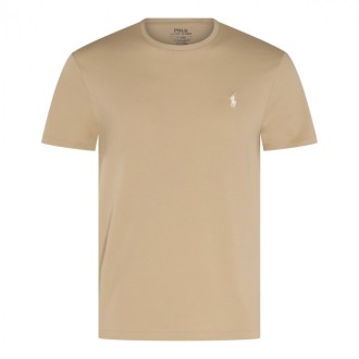 Polo Ralph Lauren - Beige Cotton T-shirt