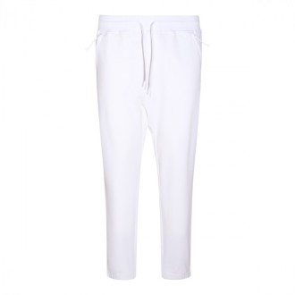 Cp Company - White Cotton Pants