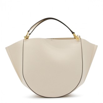 Wandler - Ivory Leather Mia Tote Bag